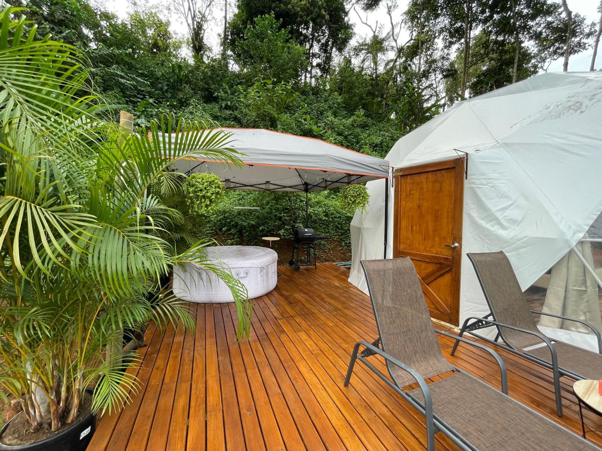 La Comarca River Glamping Dome Near Мануэль-Антонио Экстерьер фото
